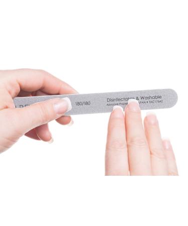 Tachibelle 10 Pcs Premium Japan Abrasive 180/180 Fine Washable Zebra Files for Natural Nails - Buy Online on GoSupps.com