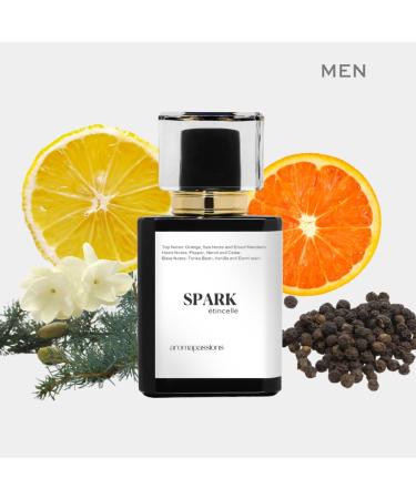 SPARK | Inspired by CHNL ALLURE HOMME SPORT | Pheromone Perfume for Men | Extrait De Parfum | Long Lasting Dupe Clone Essential Oils Fragrance | Perfume De Hombre | (50 ml / 1.7 Fl Oz) 1.7 Fl Oz (Pack of 1) - Buy Online on GoSupps.com