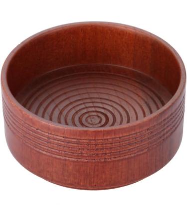 YCTZE Wooden Shaving Soap Bowl for Men - Premium Round Shaving Cup & Tool for Clean Shave - International Shipping Available - Buy Online on GoSupps.com