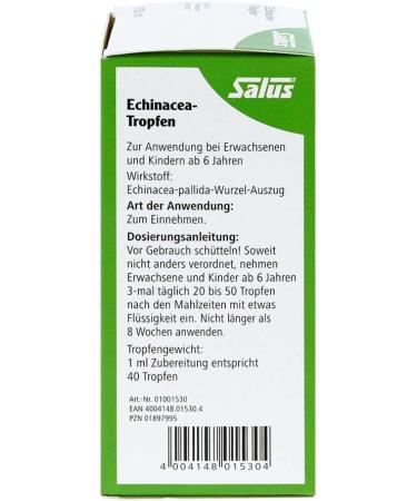Echinacea Drops Salus 100 ml - Immune Support & Natural Wellness | Fast International Shipping - Buy Online on GoSupps.com