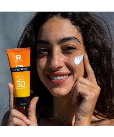 BYROKKO Face Sunscreen SPF 30 - Lightweight Moisturizing Emulsion with UVA/UVB Protection | Daily Use (50 ml) - Shop Internationally - Buy Online on GoSupps.com