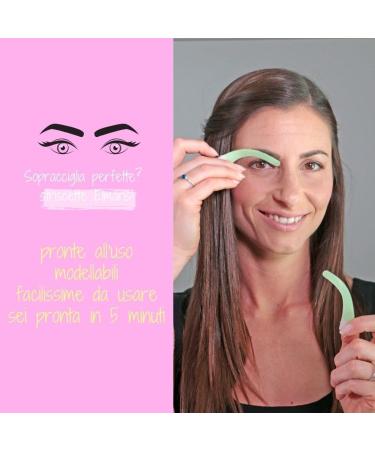 Elmaris Eyebrow Cold Wax Streaks - Precision Waxing for All Eyebrow Shapes | Pain-Free & Long-Lasting | 20 Blisters 40 Strips - Perfect for Everyone | International Shipping Available - Buy Online on GoSupps.com