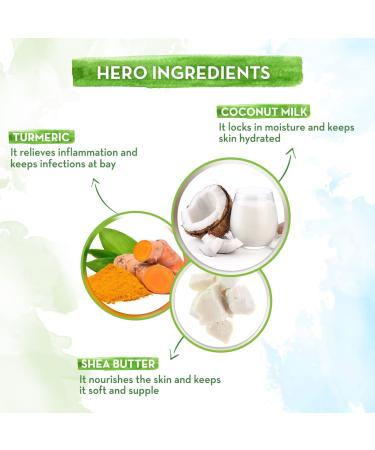 MAMAEARTH Coco Soft Body Lotion for Babies with Coconut Milk and Turmeric | Nourishing Moisturizer for Delicate Baby Skin | 13.53 fl oz (400ml) - Buy Online on GoSupps.com