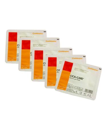 Cica Care Silicone Gel Sheeting 5 x 6 Inch Sterile 5 packs - Buy Online on GoSupps.com