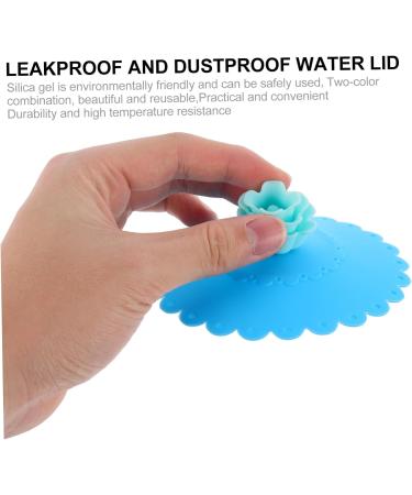 ABOOFAN 4pcs Silicone Cup Lid Cartoon Cup Lid Gloves with Nails Cover Strawberry Cup Grid Miss - Buy Online on GoSupps.com