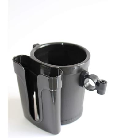 Bike Cup Holder with Cell Phone and Key Holder Combo for Beach Cruiser and Commuter Bikes - Black - Buy Online on GoSupps.com