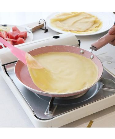 OUNONA 2pcs Tortillas Pan Plates with Handles Non Stick Pots and Pans Mini Tortillas Frying Pan Utensil Non Stick Cooker Japanese Omelette Pan Metal Cooking Mini Pan Pancake Pan Egg 22X34X5x2pcs Pinkx2pcs - Buy Online on GoSupps.com