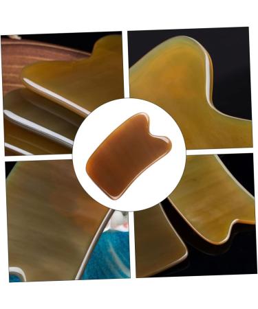 FRCOLOR Gua Sha Face Roller & Yak Horn Scraper Tool - Enhance Your Skincare Routine | International Shipping - Buy Online on GoSupps.com