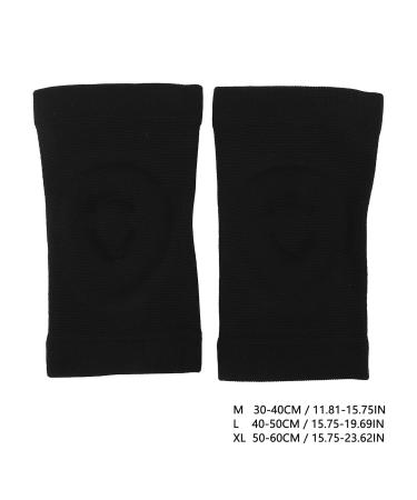 Buy Brrnoo Black Thin Knee Support Compression Pads | Joint Pain Relief for Running & Cycling | Stabilizing & Durable (M - Buy Online on GoSupps.com