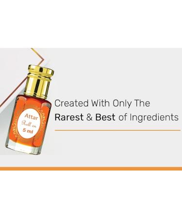 Unisex Roll-on Real Indian Natural Alcohol-free floral Attar Perfume Combo (Pack of 6) 5ml Each for Men & Women | Royal Perfume Gift | Luxury Scent with Long Lasting Fragrance (Javadhu) - Buy Online on GoSupps.com