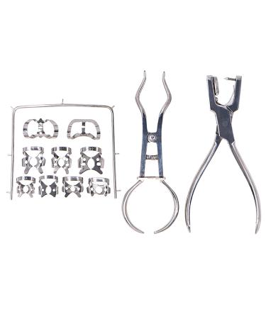 Orthodontic Forceps Dental Dam Puncher Forceps for Dentist Rubber Dam Puncher Lab Orthodontic Instruments Tools