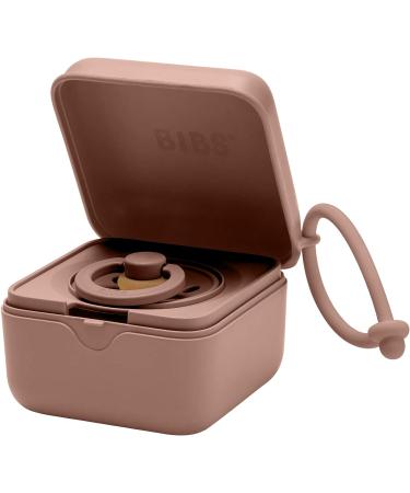 BIBS Dummy Box with Elastic Strap Steriliser - 100% BPA Free Woodchuck Material - Buy Online on GoSupps.com