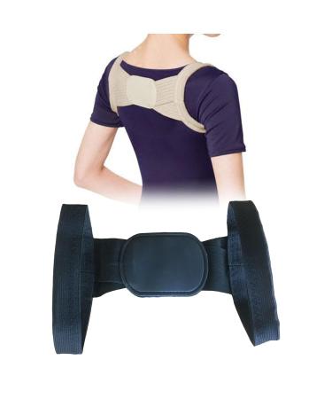 Posture Corrector Support 2 Colors Adjustable Back Brace Posture Corrector Wear-resistant Elasticity Black - Buy Online on GoSupps.com
