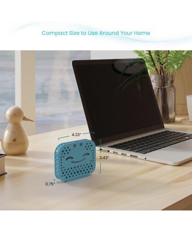 Home Zone Living CleanAura Deodorizing Filter Kit | Carbon Filter Bag & Magnetic Sticker for Odor Elimination in Your Home - International Shipping Available - Buy Online on GoSupps.com