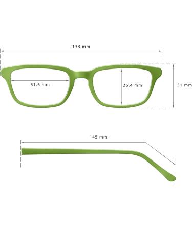 Edison & King Reading Glasses - Mr. & Mrs. King | Acetate Premium Anti-Reflective Lenses +1.50 dpt | Stylish Havana Design | International Shipping Available - Buy Online on GoSupps.com
