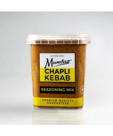 Mumtaz CHAPLI KEBAB Seasoning Mix 250g Resealable & Stacking Friendly Tub