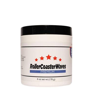 Roller Coaster Waves - Premium Hair Pomade For High Definition Waves + Smooth Texture  6 Ounces 6 Ounce (Pack of 1)