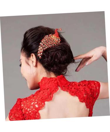 MAGICLULU Peacock Crown Hair Comb Bridal Peafowl Headpieces Bridal Hair Combs Rhinestone Hair Combs Wedding Peafowl Hair Combs Wedding Peafowl Headpieces Bridal Peafowl Hair Combs - Buy Online on GoSupps.com