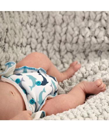 Petit Lulu Newborn Diaper (2-6kg) with Snap Fasteners - Eco-Friendly Soft and Comfortable | International Shipping Available - Buy Online on GoSupps.com