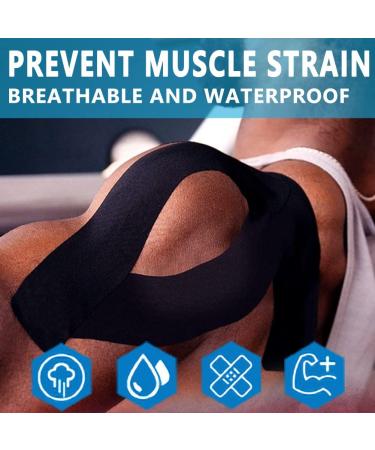 SOONGO Sports Tape 5cm x 5m - Relieve Muscle Soreness, Waterproof & Hypoallergenic - Green - Buy Online on GoSupps.com