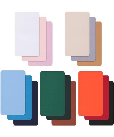 WILLBOND 15 Pieces Nylon Repair Patches Self-Adhesive Nylon Patch Waterproof Lightweight Repair Patches for Clothing Down Jacket Repair Holes Tearing (20 x 10 cm) - Buy Online on GoSupps.com