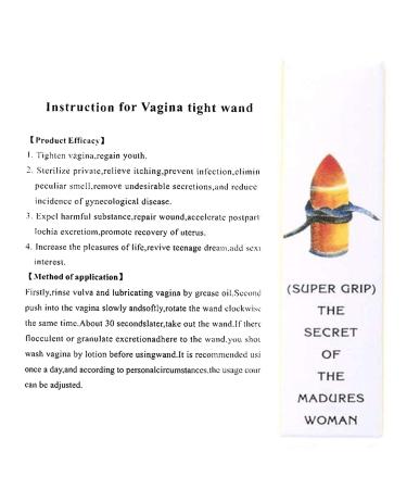 Virgin Again Vaginal Tightening Stick for Vaginal Repair and Rejuvenation - Tighten, Narrow, and Restore Elasticity - Buy Online on GoSupps.com