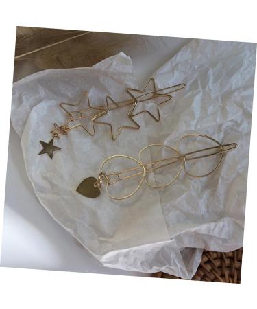 minkissy Accessories clips for girls accessories for girls womens barrettes for girl clips star barrettes Alloy Star Barrette star pin Star Bobby Pin star shape blush Blush - Buy Online on GoSupps.com