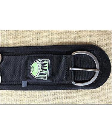 Weaver Leather 30-Inch Felt Lined Smart Cinch with Roll Snug Cinch Buckle - Black - Buy Online on GoSupps.com