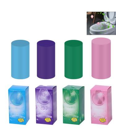 Upgraded Concentrated Descaling Toilet Cleaning Stick Four Scents of Toilet Cleaning Sticks Long-Lasting Freshness Toilet Cleaning Stick (4pcs*Mix)