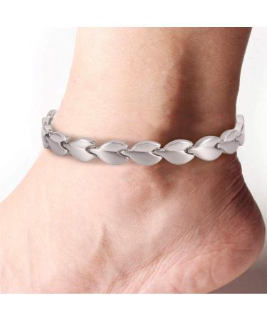 Buy Magnetic Ankle Bracelets for Men & Women - Stylish Titanium Steel Fashion Jewelry - Buy Online on GoSupps.com