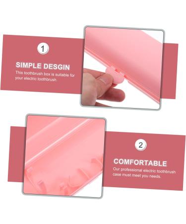 Solustrie 5-Pack Electric Toothbrush Holder Box | Protective Cover & Travel Case - Portable Hard PP - 22x7x4 cm - Buy Online on GoSupps.com