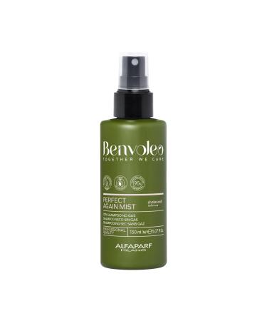 Alfaparf Milano Benvoleo Perfect Again Dry Shampoo Mist - Clean Vegan Sustainable Hair Care - Gas/Aerosol Free - Eliminated Residue and Odor - Two-Phase Dry Shampoo - 5.07 Fl. Oz.