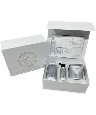 Luxury box - Hair Routine - ANTIDOTES RANGE - Trio Pack Shampoo + Mask + Serum - Probiotics & Collagen - NO A HAIR - Buy Online on GoSupps.com
