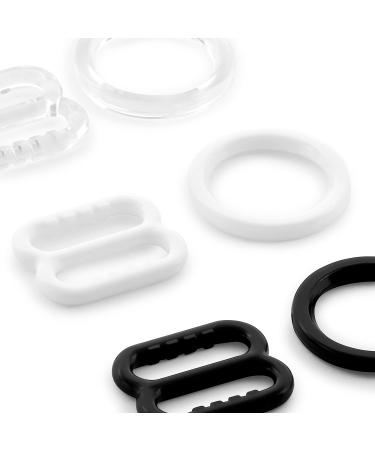 Dritz Women's Lingerie Strap Slides - Clear, Black, White - (Each) | Shop Now - Buy Online on GoSupps.com