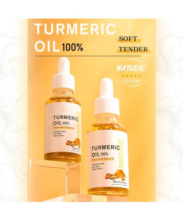 Turmeric Dark Spot Corrector Serum - Acne & Melasma Remover for Face & Body - Ginger Root Extract - 2PCS - Buy Online on GoSupps.com