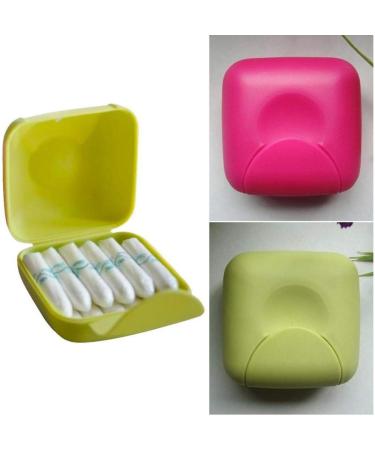 Zonfer Tampons Storage Container - Lightweight Travel Holders for Women (Random Color) - Buy Online on GoSupps.com