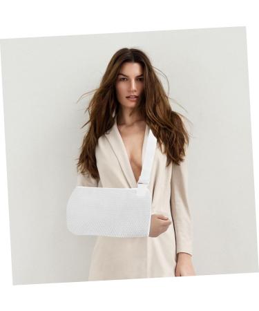 FRCOLOR Universal Arm Sling for Adults - Breathable Forearm Support Brace & Shoulder Immobilizer - Adjustable Abduction Strap - Buy Online on GoSupps.com