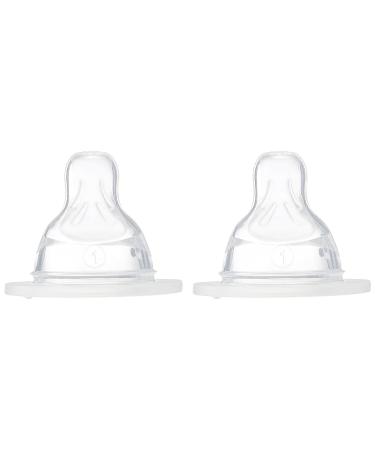 MAM Low Flow Teats Set - Pack of 2 | Perfect for Bottle Feeding - Buy Online on GoSupps.com