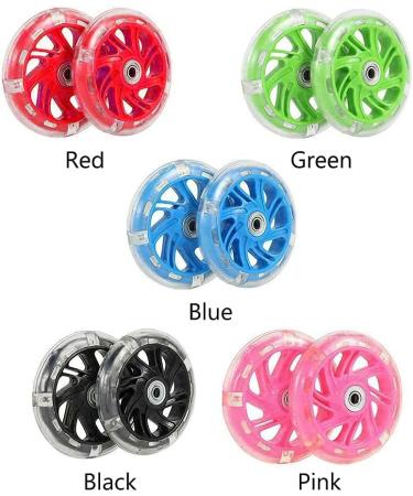 Houseen Kids Bike Training Wheels with LED Flash - 1 Pair | Adjustable Stabilizer Support for 12-20 Inch Children's Bicycles - Buy Online on GoSupps.com