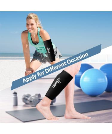 NEWGO Elbow Ice Pack - Cold Therapy Compression Sleeve for Tendonitis, Pain Relief & Inflammation - Buy Online on GoSupps.com