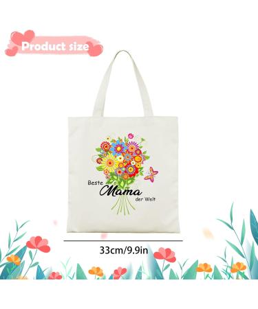 UTEFIF Fabric Bag - Best Mom in the World | Unique Birthday Gift Ideas for Mom - Buy Online on GoSupps.com