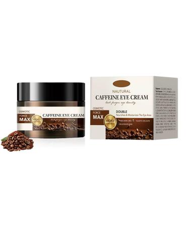 TUOSHITONG Eye Cream - Under Caffeine Eye Cream for Hydrating Under Eyes Care Dark Circles Puffiness & Puffy Bags in Morning and Evening Routine Suitable for All Skin Types 1.76 oz