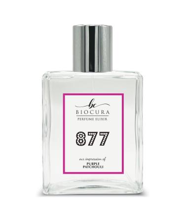 BC Perfume 877 Inspired by Purple Patchouli For Women & Men Fragrance Dupes Eau de Parfum Bottle 3.4 Fl Oz/100ml