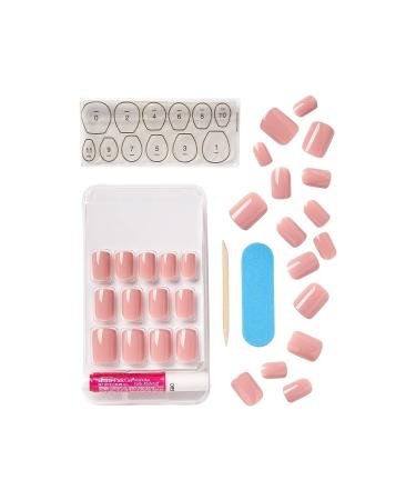 KISS Gel Fantasy Pink Press-On Gel Nails - Ready-to-Wear Manicure - Buy Online on GoSupps.com