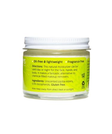 Uncle Harry's Jojoba Cream - Fragrance-Free Lightweight Non-Comedogenic Vegan Gluten & Hexane Free - Perfect for Sensitive Skin (2 oz - Buy Online on GoSupps.com