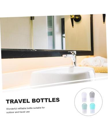 Ipetboom 1 Set Silica Gel Bottle Travel Cosmetic Containers Travel Liquid Container Cleaning Solution Bottle Travel Makeup Bottle Travel Lotion Press Tubes Travel Bottle Portable - Buy Online on GoSupps.com