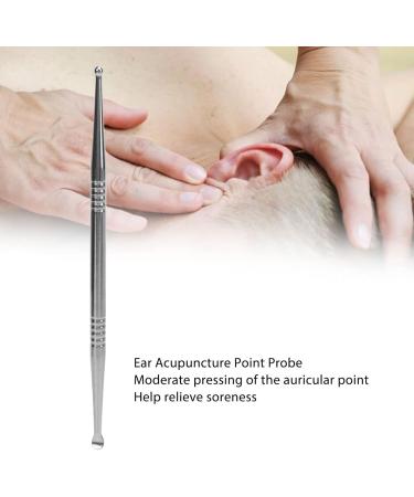 Wooxgehm Ear Acupuncture Dot - Double Head Pain Relief Massager | Rust-Free Shockproof & Ergonomic Design - Buy Online on GoSupps.com