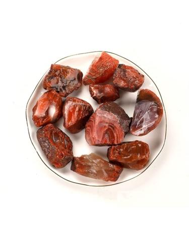 Natural Crystal Rough Raw Carnelian Mineral Irregular Crystal Stone