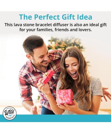 Buy Wild Essentials Turquoise & Hematite Lava Stone Essential Oil Diffuser Bracelet - Aromatherapy Jewelry for Men & Women - Expandable Up to 8 Inches - Buy Online on GoSupps.com