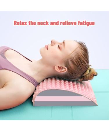 Align Neck & Back Extensor: 2-in-1 Massager & Stretcher for Pain Relief - Pink Back Trainer & Stretch Device - Buy Online on GoSupps.com